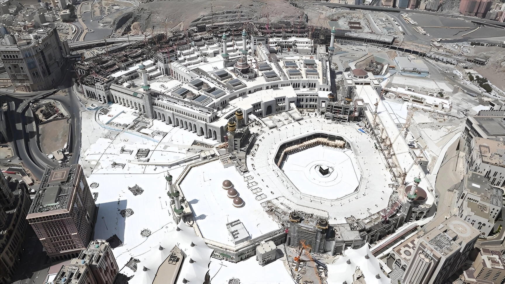 Third Saudi Expansion of Holy Mosque — Makkah